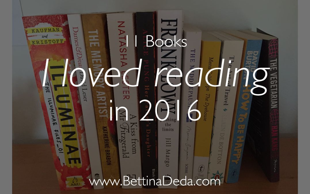11 Books I loved Reading in 2016