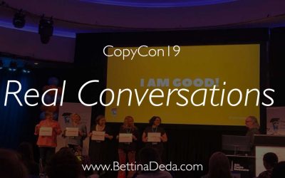 CopyCon19: Real Conversations Matter