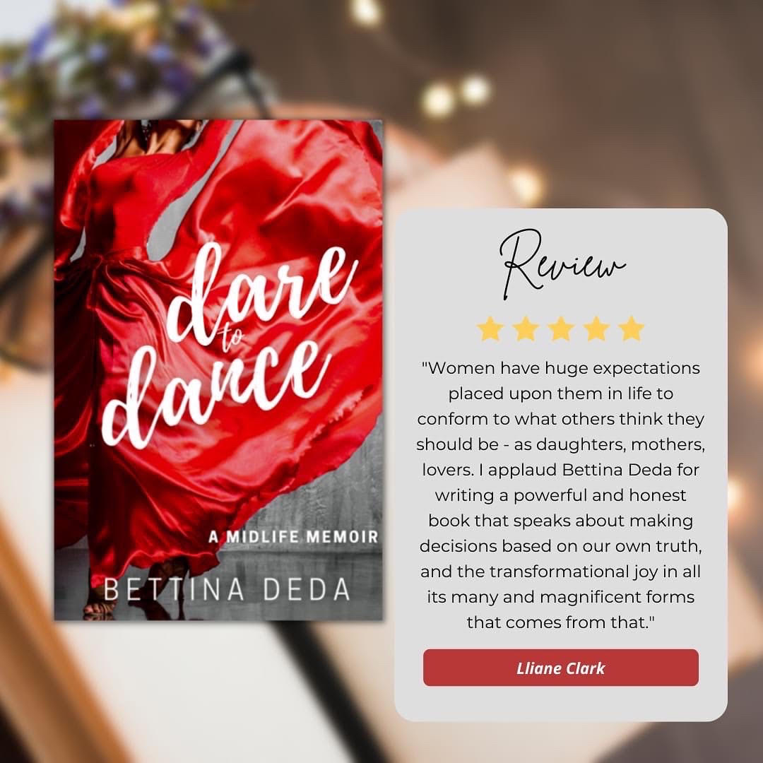 Dare to Dance, memoir, midlife, ballroom, Bettina Deda, book review