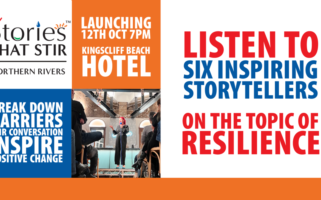 Stories that Stir Northern Rivers launches in Kingscliff on 12 October 2023